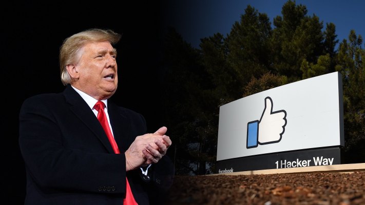 Facebook will reconsider Trump’s ban in two years