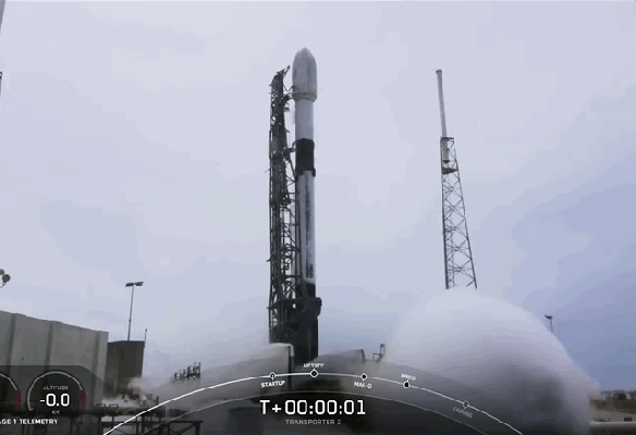 SpaceX delivers 88 satellites to orbit, lands first stage onshore for first time in 2021