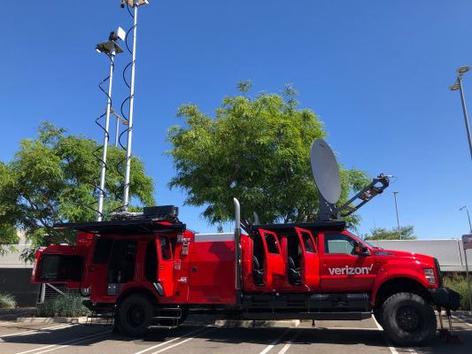 Verizon demos THOR, its new vehicle for frontline rapid humanitarian response