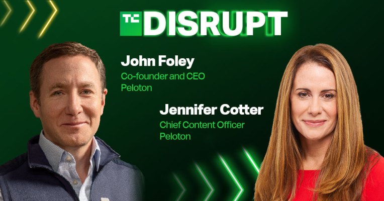 Peloton’s CEO and chief content officer are coming to Disrupt