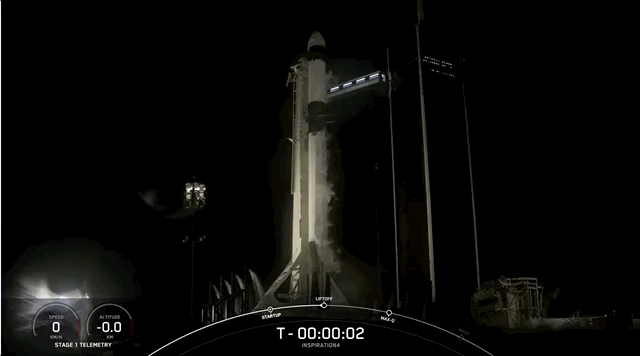 Inspiration4 crew, meet outer space: SpaceX’s first all-civilian mission launches to orbit