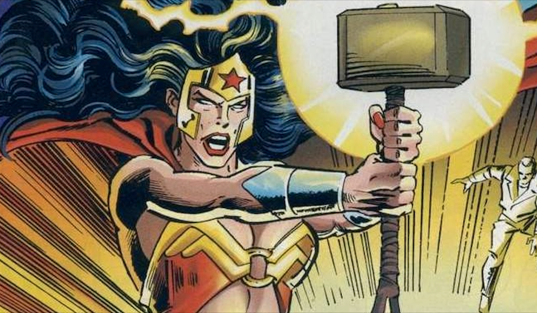 Wonder Woman’s Most Powerful Form Came from Marvel’s Mjolnir